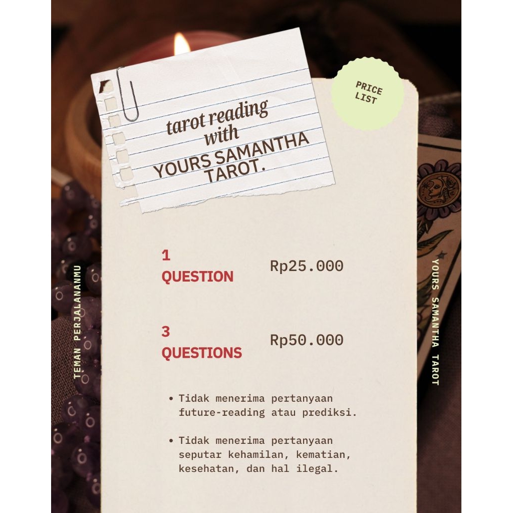 Tarot Reading Non Interactive | Indonesia