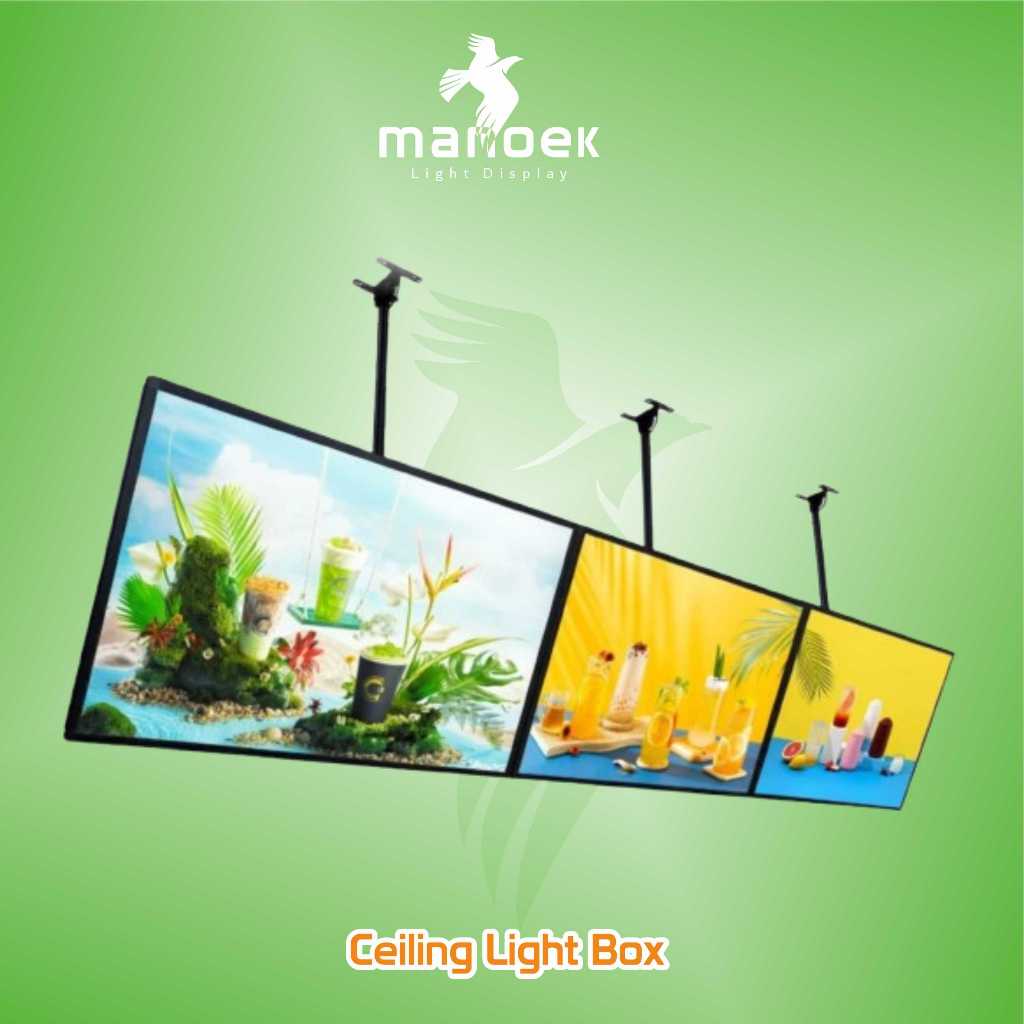 Ceiling Light Box / Slim Light Box / Light Box / Neon Box / Media Promosi