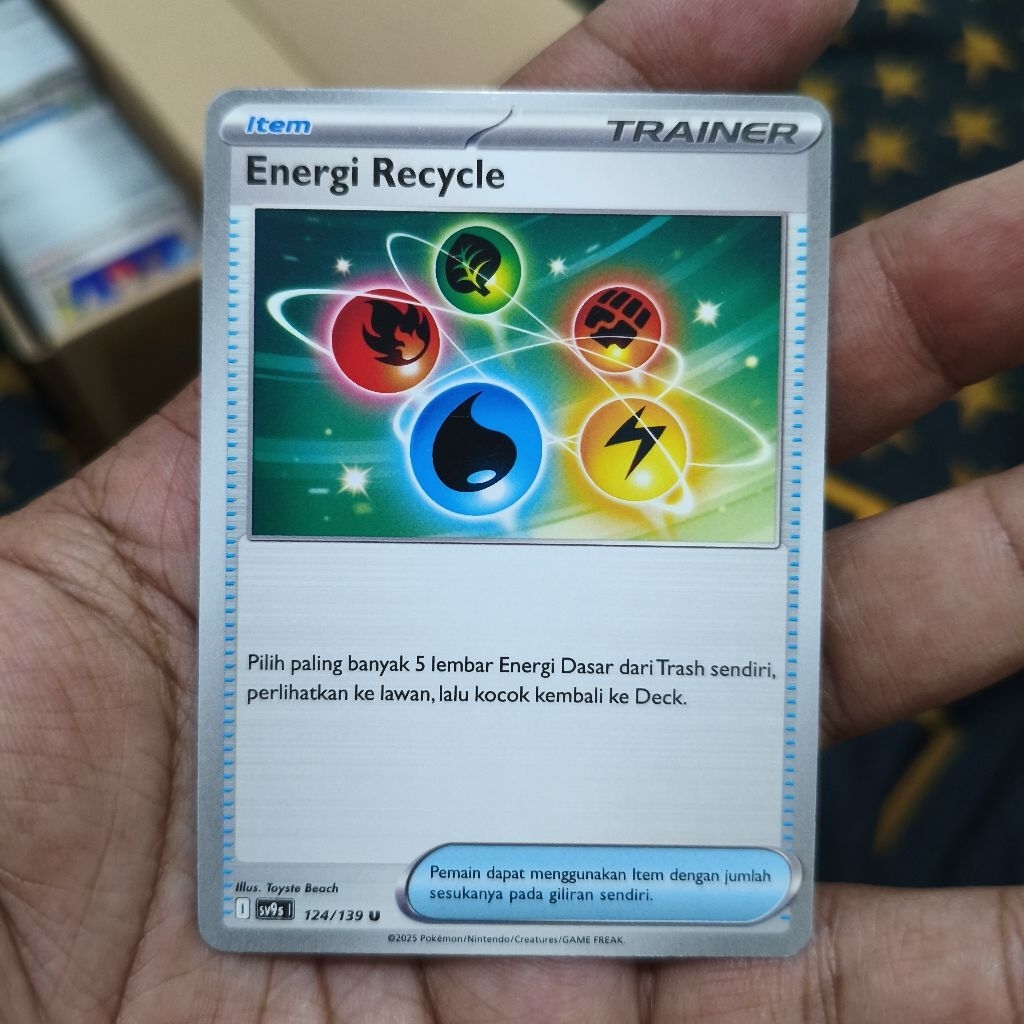 energi recycle tcg pokemon / kartu pokemon