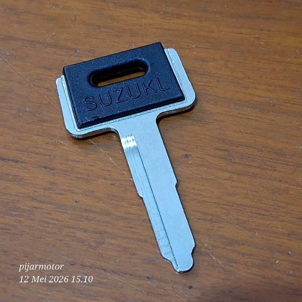 Bahan Kunci Duplikat Buta Blank Mentah Alur KANAN Suzuki Crystal Tornado RGR 150 Satria 120 Lumba