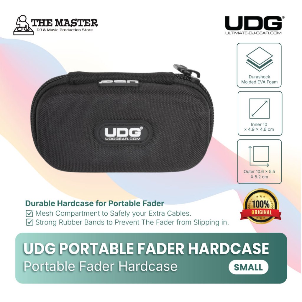 UDG Creator Portable Fader Hardcase Small Hardcase Fader Tas Fader Mixer