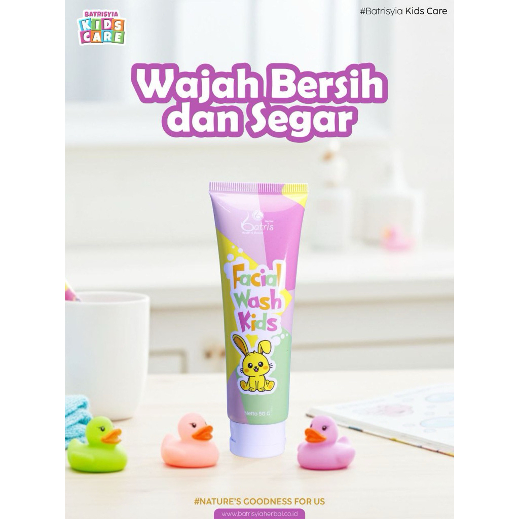 Facial Wash Kids Batris / Sabun Cuci Muka anak-anak