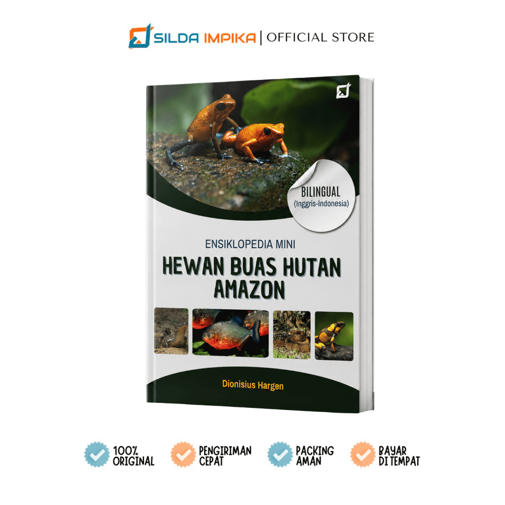 Buku Ensiklopedia Mini Bilingual (Inggris-Indonesia); Hewan Buas Hutan Amazon