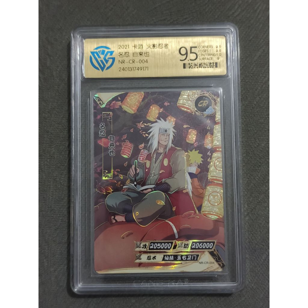CCG kartu naruto kayou Jiraiya CR