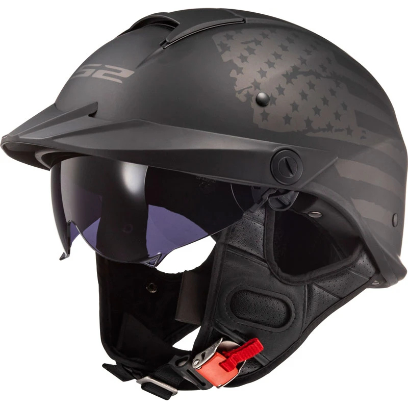 LS2 OF590 HELM REBELLION 1812 HALF FACE