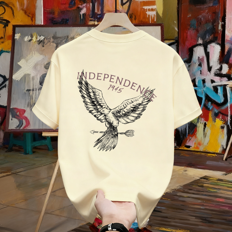 100% Original - RUCAS Kaos Pria Oversize Premium Cotton Tebal Keren