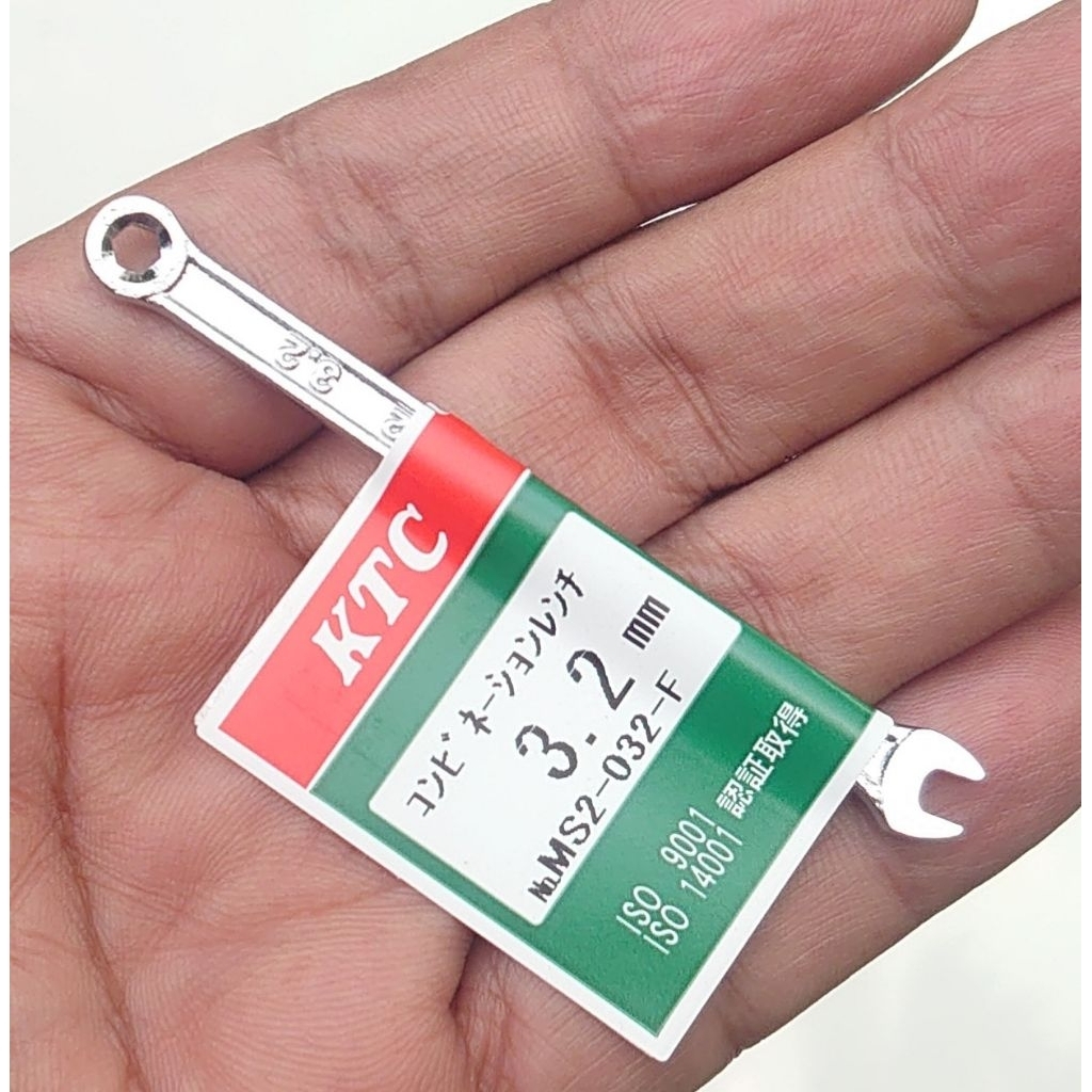 KTC Kyoto Tools MS2-032 Combination Wrench Kunci Kombinasi Ring Pas 3.2mm