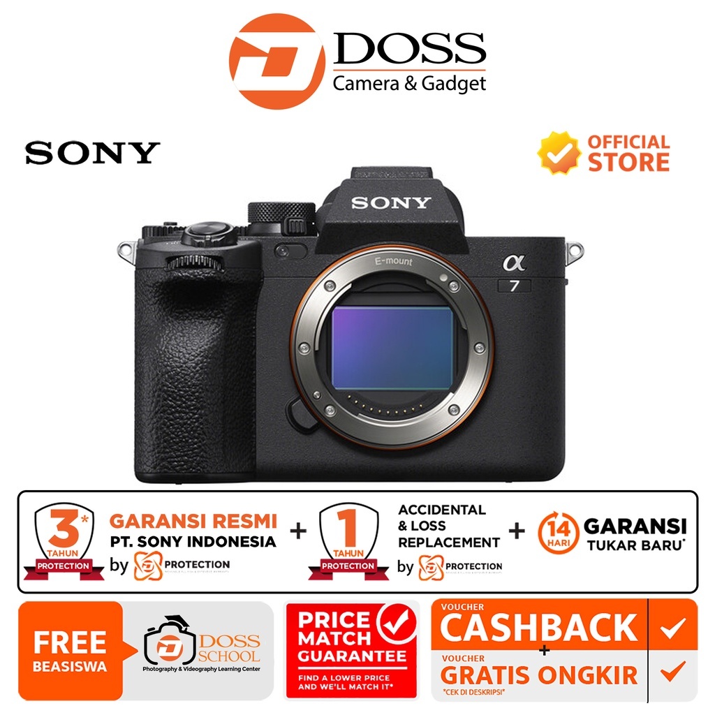 Sony A7IV Sony a74 Sony A7 IV Mirrorless Camera (Body Only)