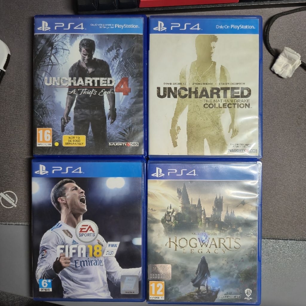 MURAH Kaset-Kaset PS4 Bekas