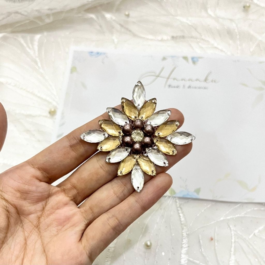 Payet Tempel Mewah/Payet Rangkai Leher/Payet Leher dan Dada/Bisa Costum Warna/LCGPrm
