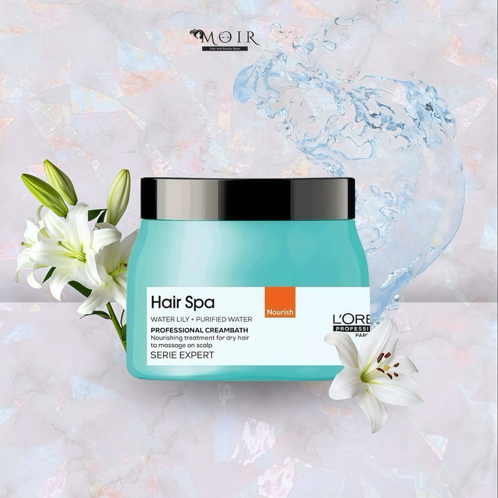 Moir SALON [BISA COD] Loreal Hair Spa Deep Nourishing Creambath untuk rambut kering dan rusak | Crea