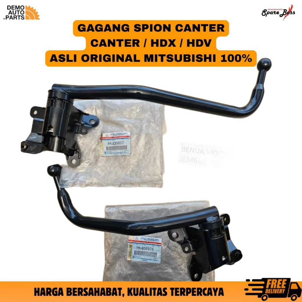 1 set GAGANG SPION CANTER KANAN/KIRI STANG SPION CANTER KANAN KIRI ORIGINAL ORI ASLI BESI SPION CANT