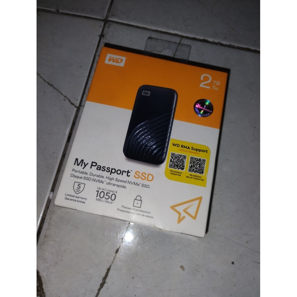 WD My Passport SSD 2Tb |Portable SSD|