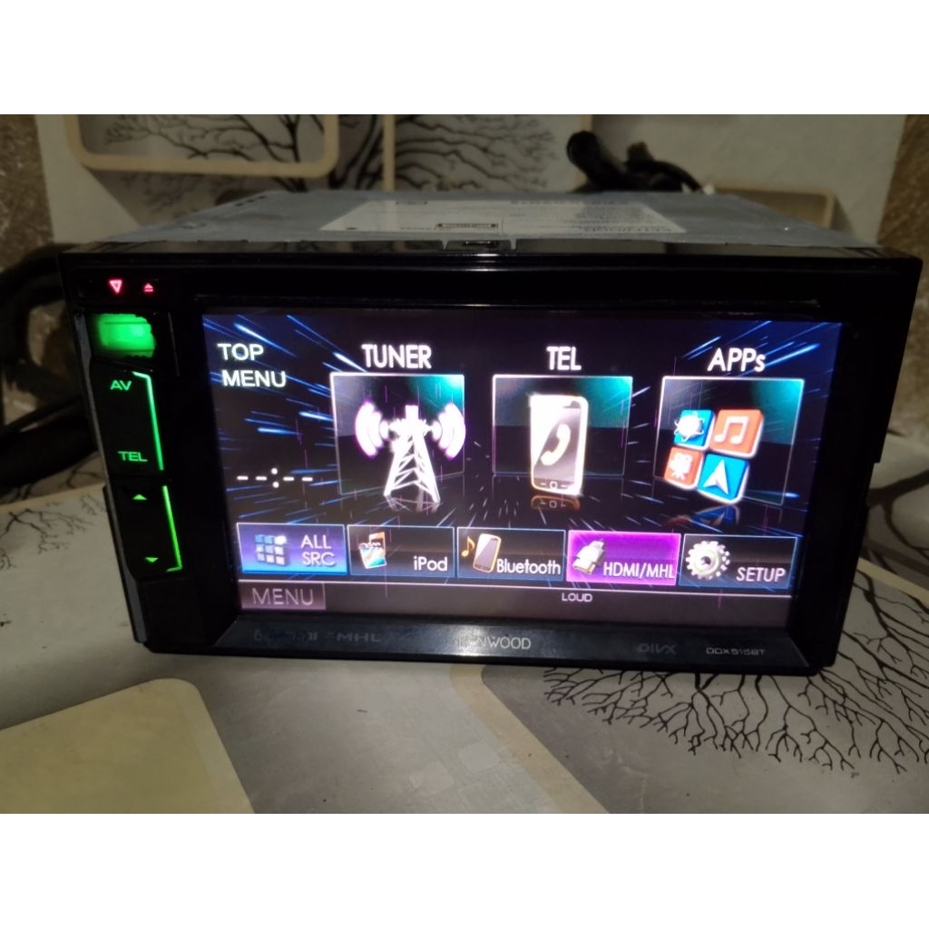 head unit tape mobil dobeldin KENWOOD DDX 515BTIH2