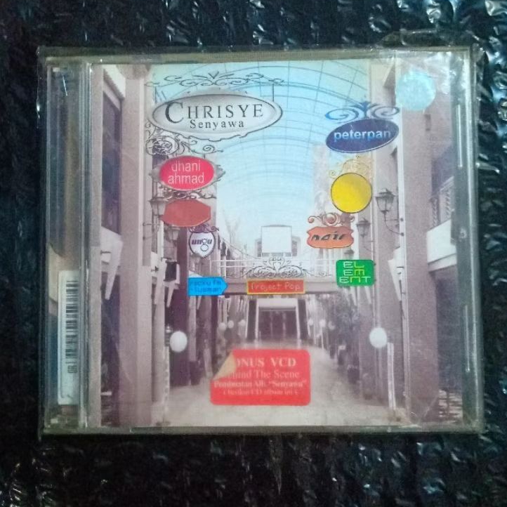 CD & VCD Chrisye - Senyawa / 2 Disc (Mulus) / Feat Ariel Peterpan, Ahmad Dhani, Project Pop dll