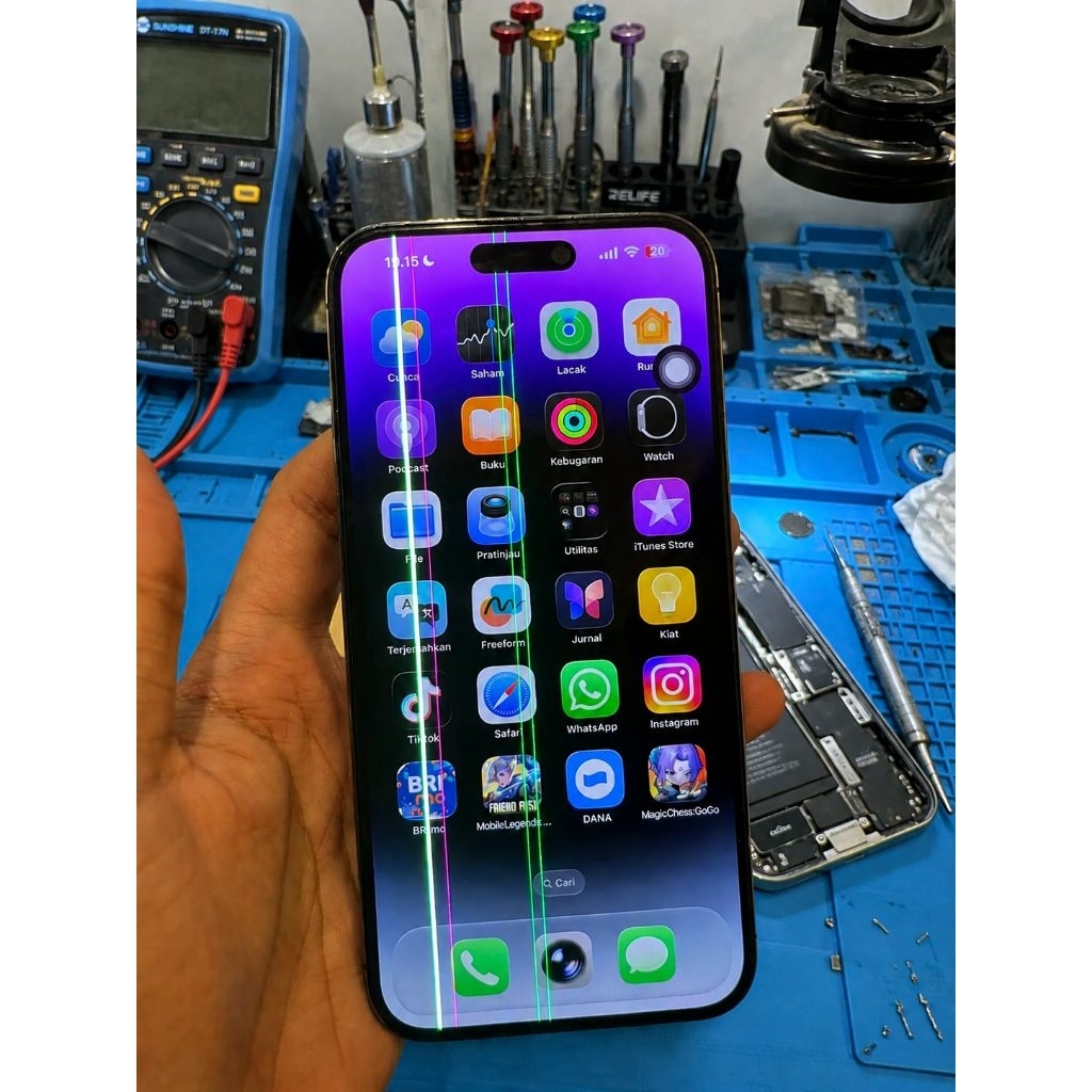 lcd copotan original iphone 14 pro max