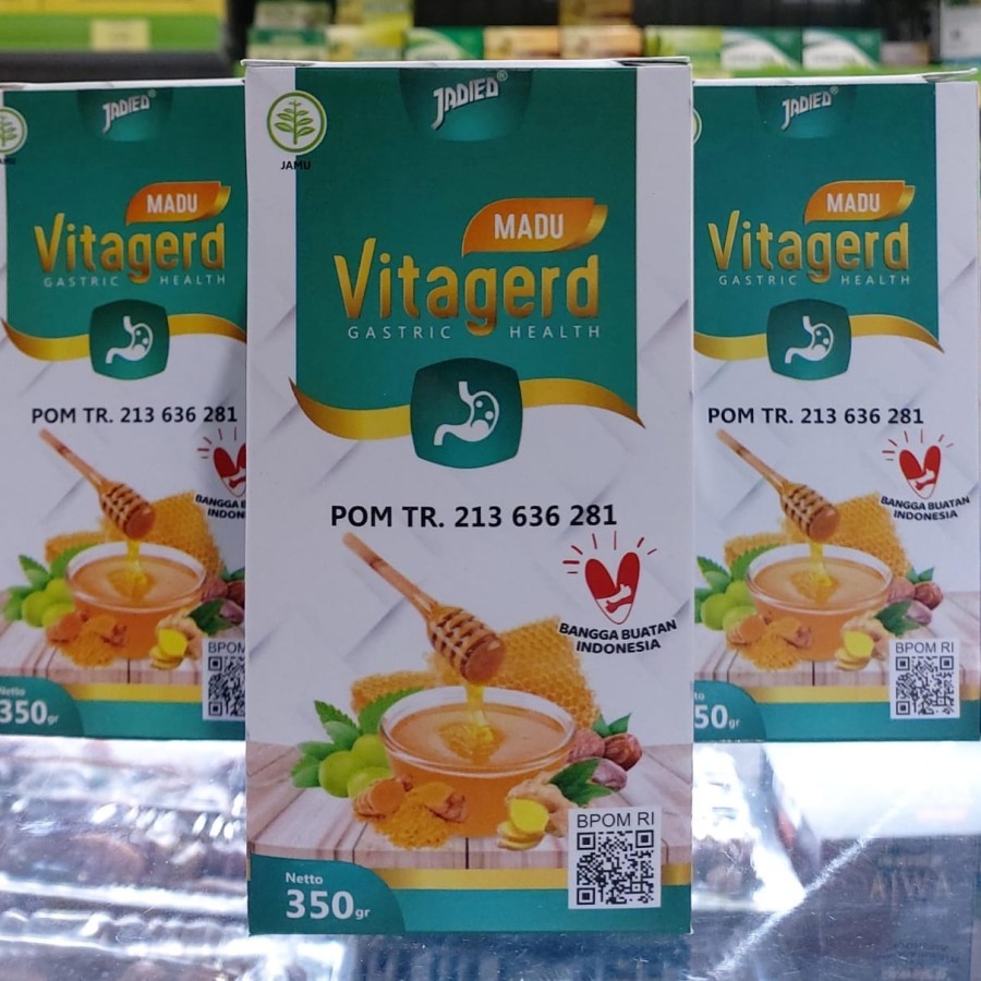 Madu Vitagerd Herbal 100% HALAL BPOM
