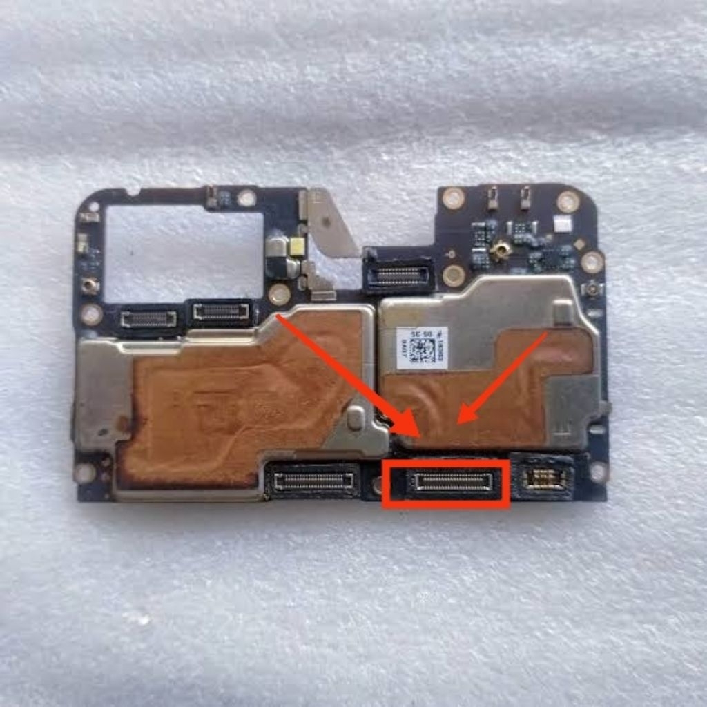 konektor flexible Lcd Oppo a3s / soket lcd Oppo a3s ( cph1803 )