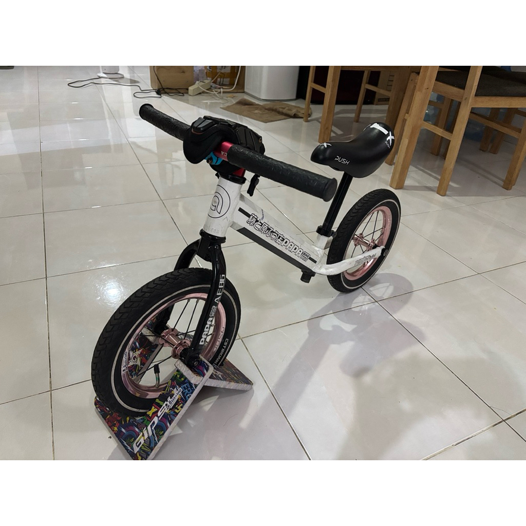 (Preloved) Papabike Balance Bike Siap Racing
