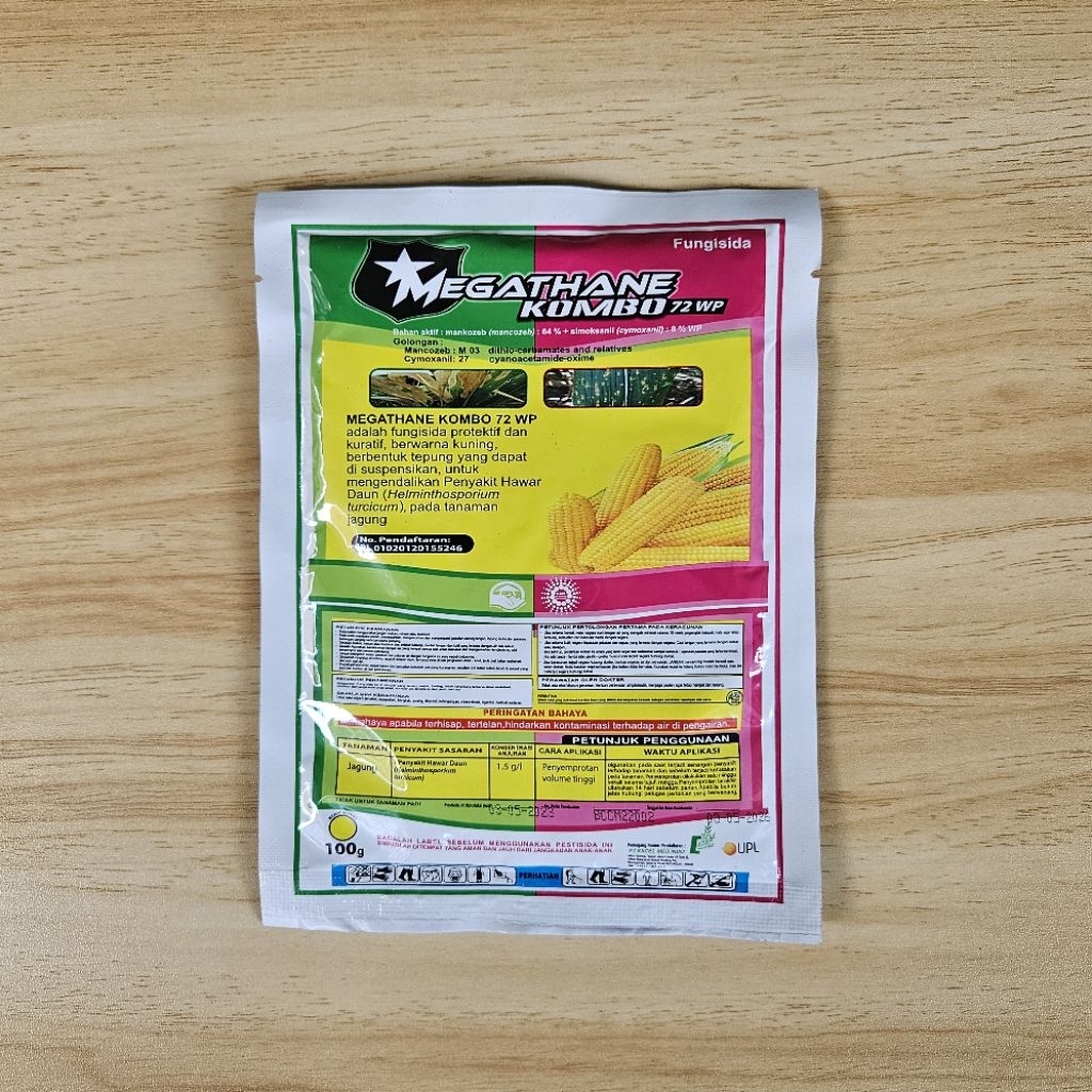 Megathane Kombo 72 WP 100 Gram - Fungisida Protektif & Kuratif