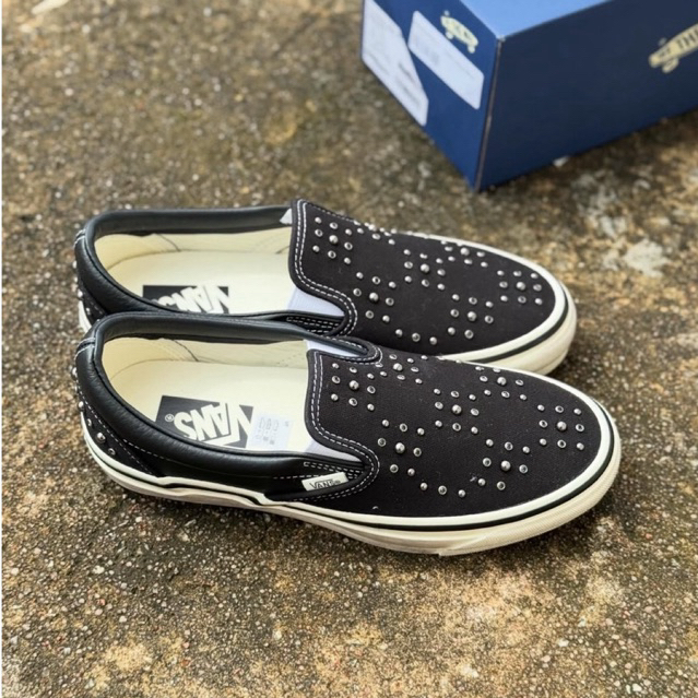 Vans Slip On Reissue 98 Pearlized Black Original Resmi