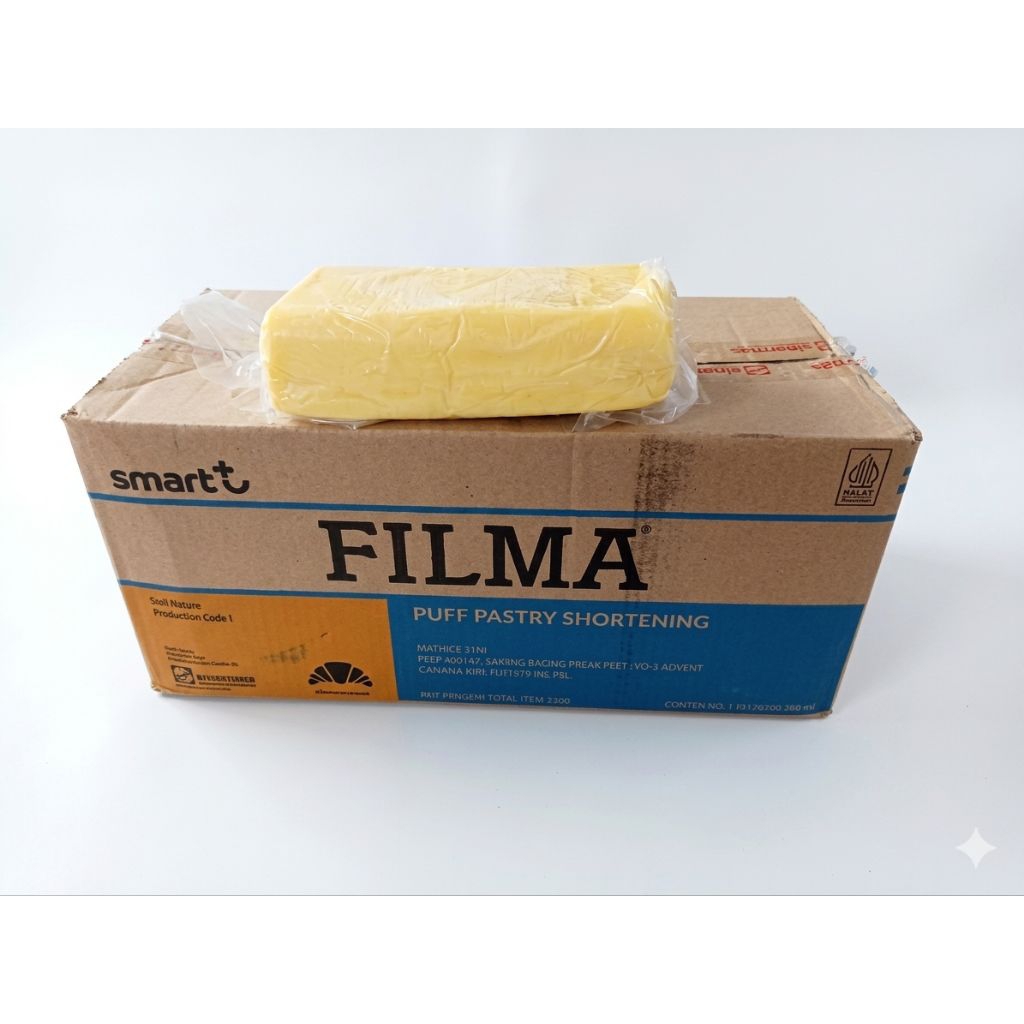 FILMA KORSVET PUFF PASTRY SHORTENING 1KG