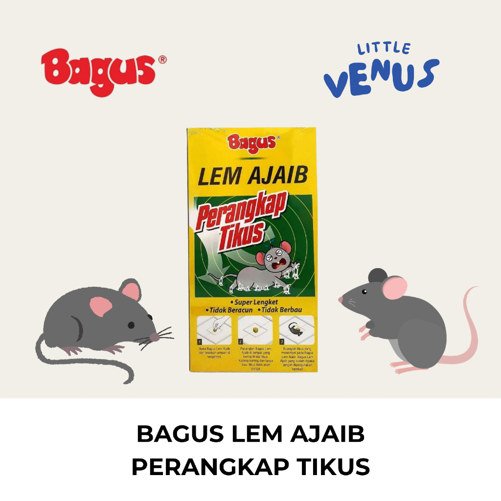 BAGUS LEM AJAIB PERANGKAP TIKUS Lem Tikus Super Bagus - Bandung