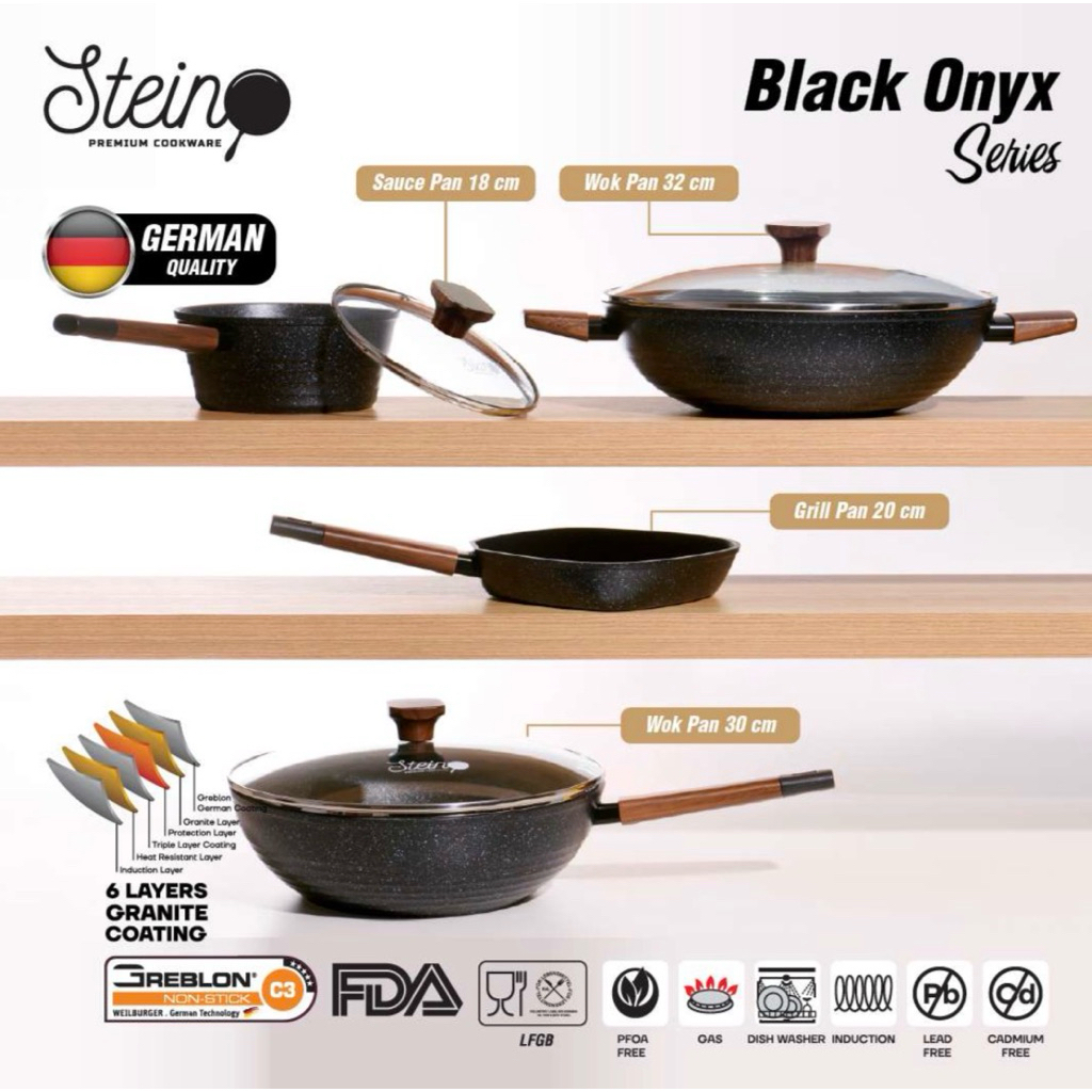 Stein Cookware Onyx Set