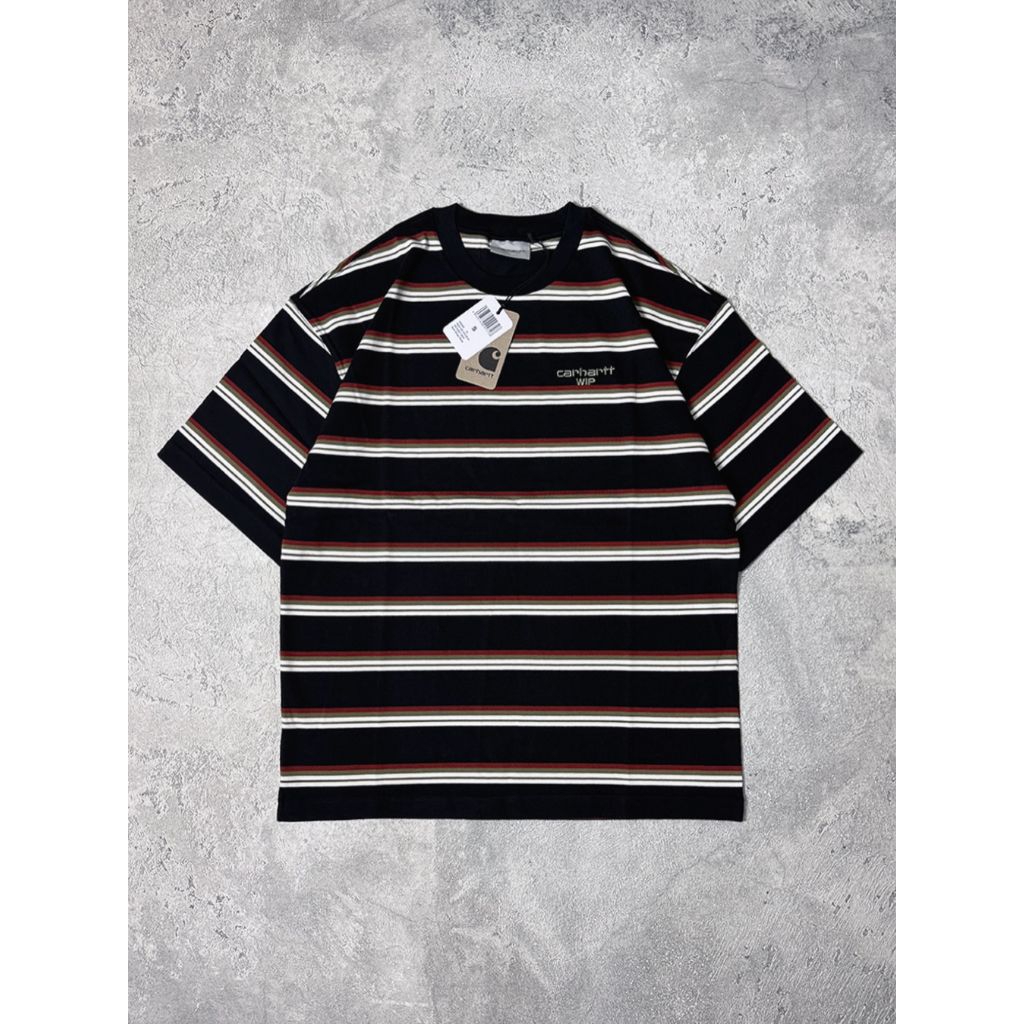 Carhartt WIP S/S Holm T-Shirt Holm Stripe Black/kaos