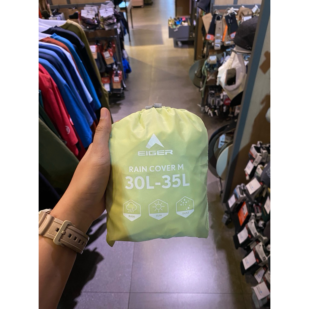 RAIN COVER BAGPACK EIGER 30-35L / COVER BAG EIGER