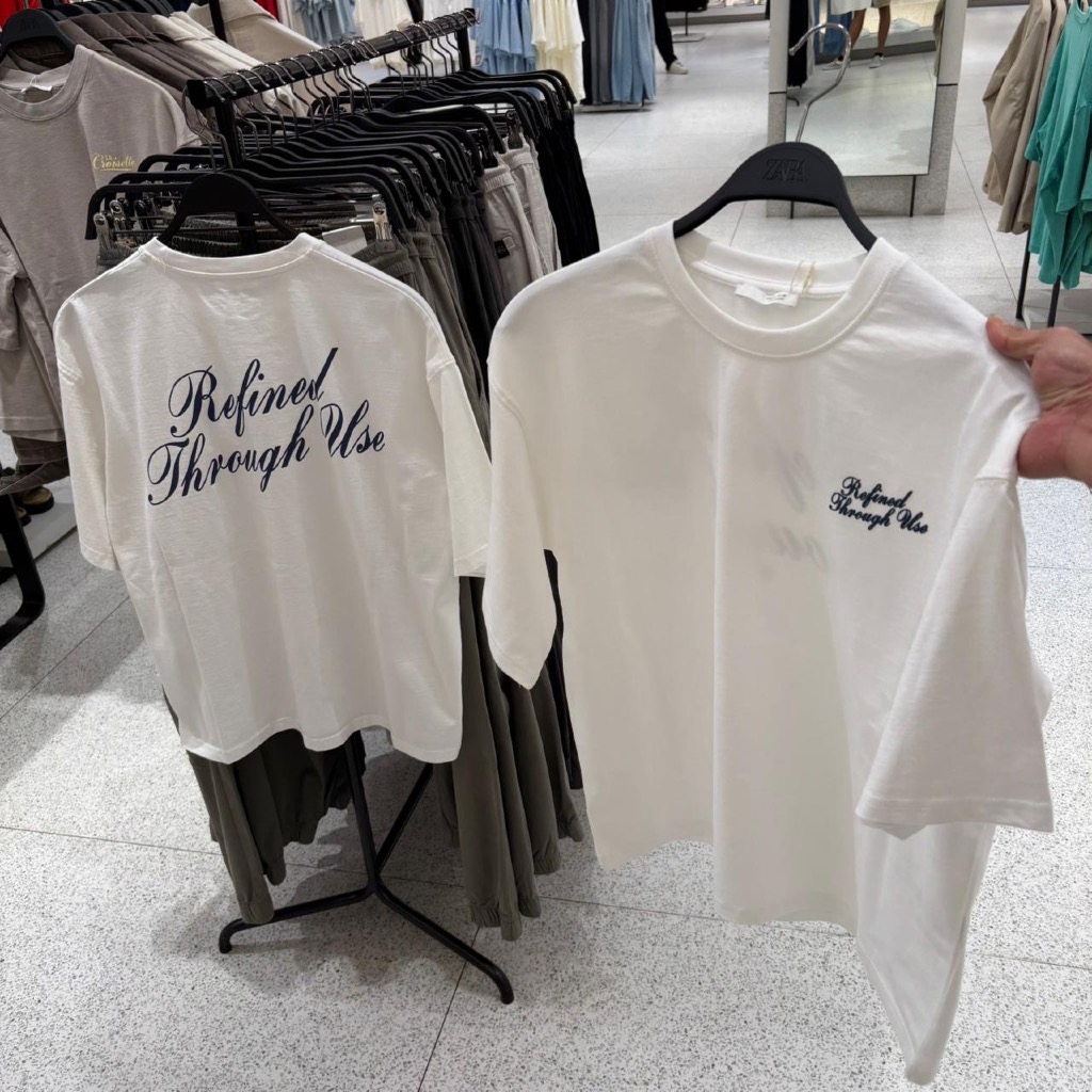 Jastipp. Tshirt Zara (Man)