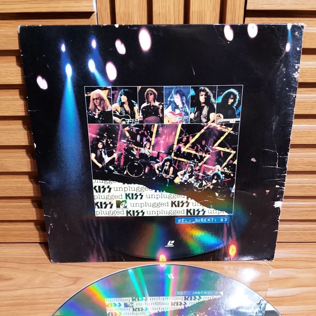 Laser Disc KISS MTV Unplugged