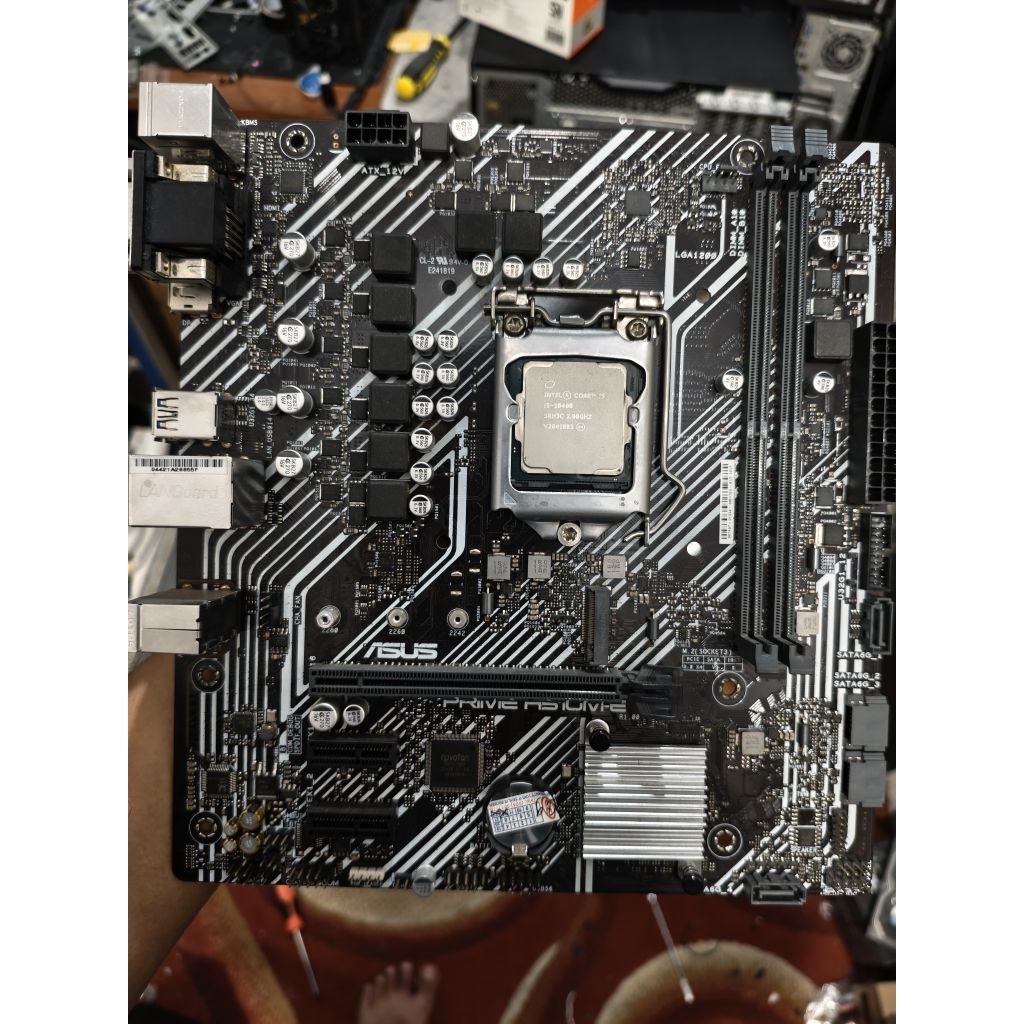 Paket asus H510 + i5 10400 non F