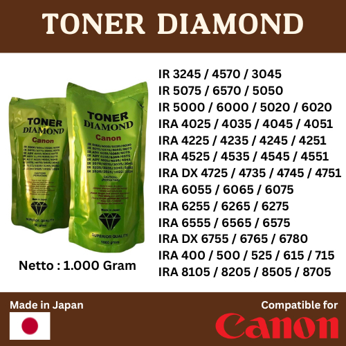 Promo Toner DIAMOND GREEN - Toner / Tinta Fotocopy Canon Termurah