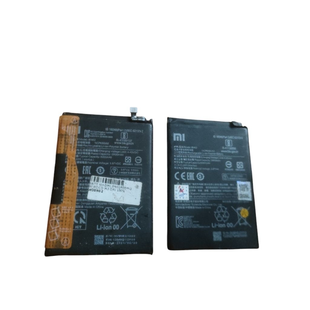 BATRAI REDMI 9T POCO M3 BN62 KW SEKEN MANTAP