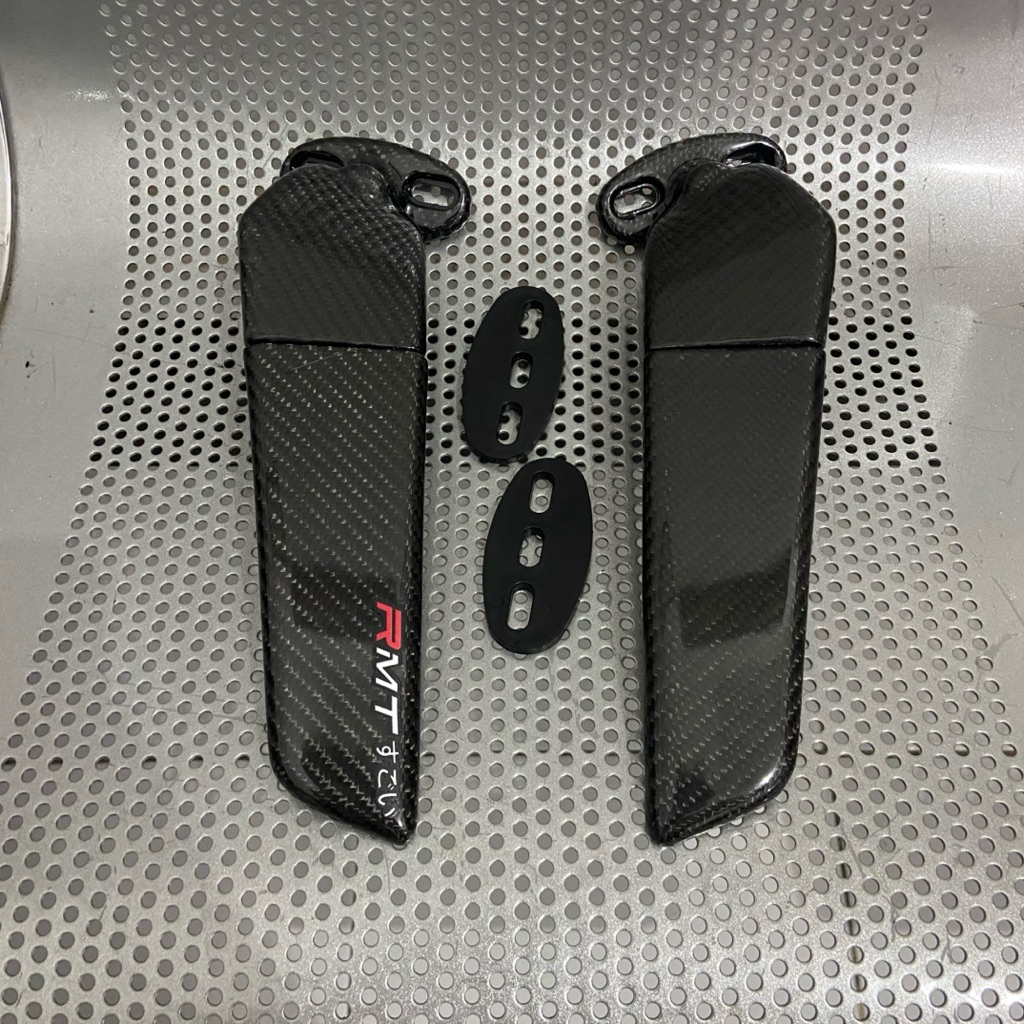 Spion winglet Carbon Besar merk RMT bekas Zx25R / Ninja 250 / R25 / Cbr dll