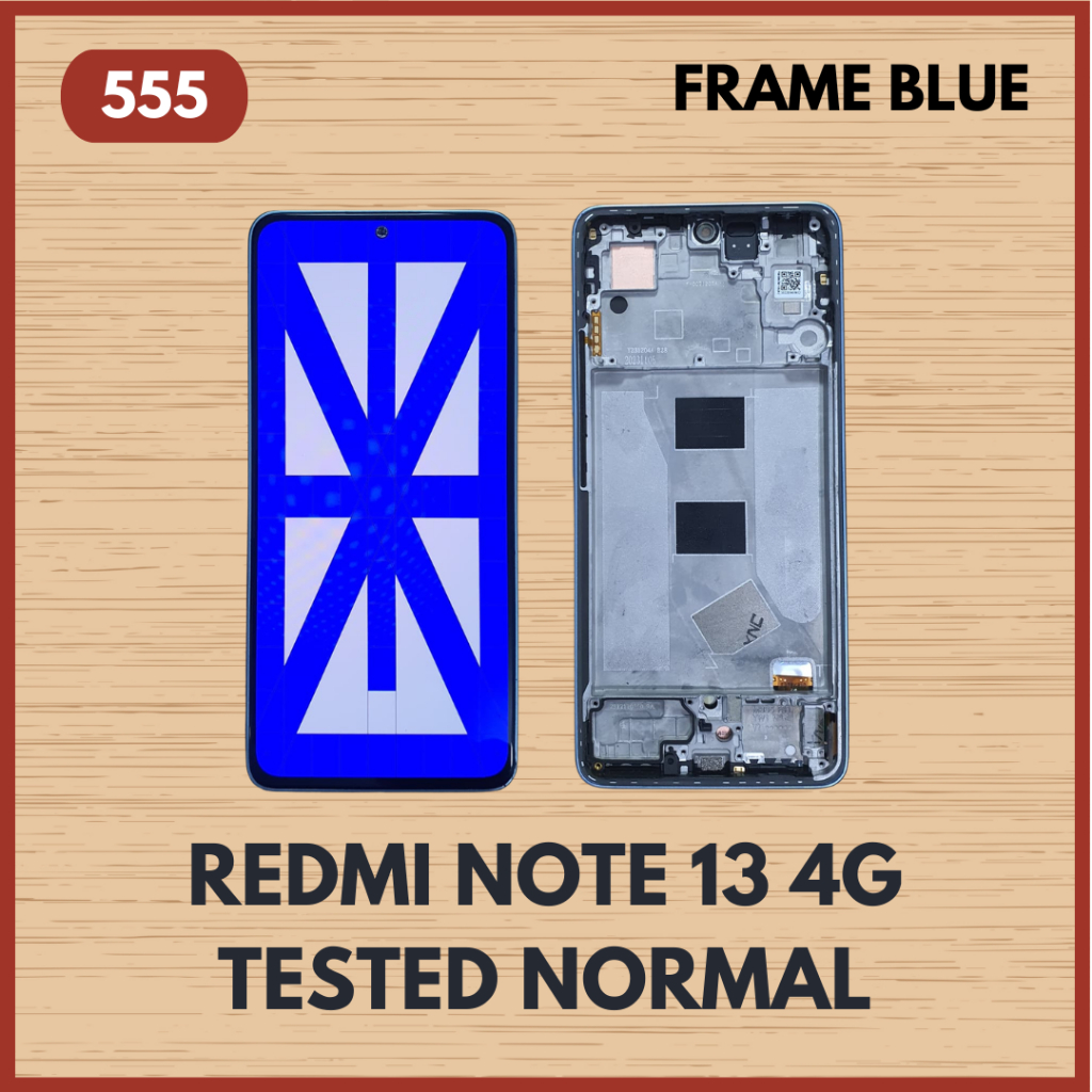 LCD FRAME AMOLED ORIGINAL XIAOMI REDMI NOTE 13 4G COPOTAN