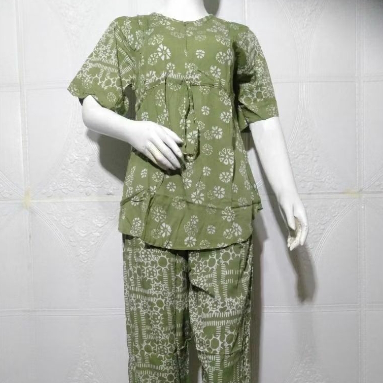 Qonita (LD 100) Setelan Celana Panjang Vanya Sleting Hls