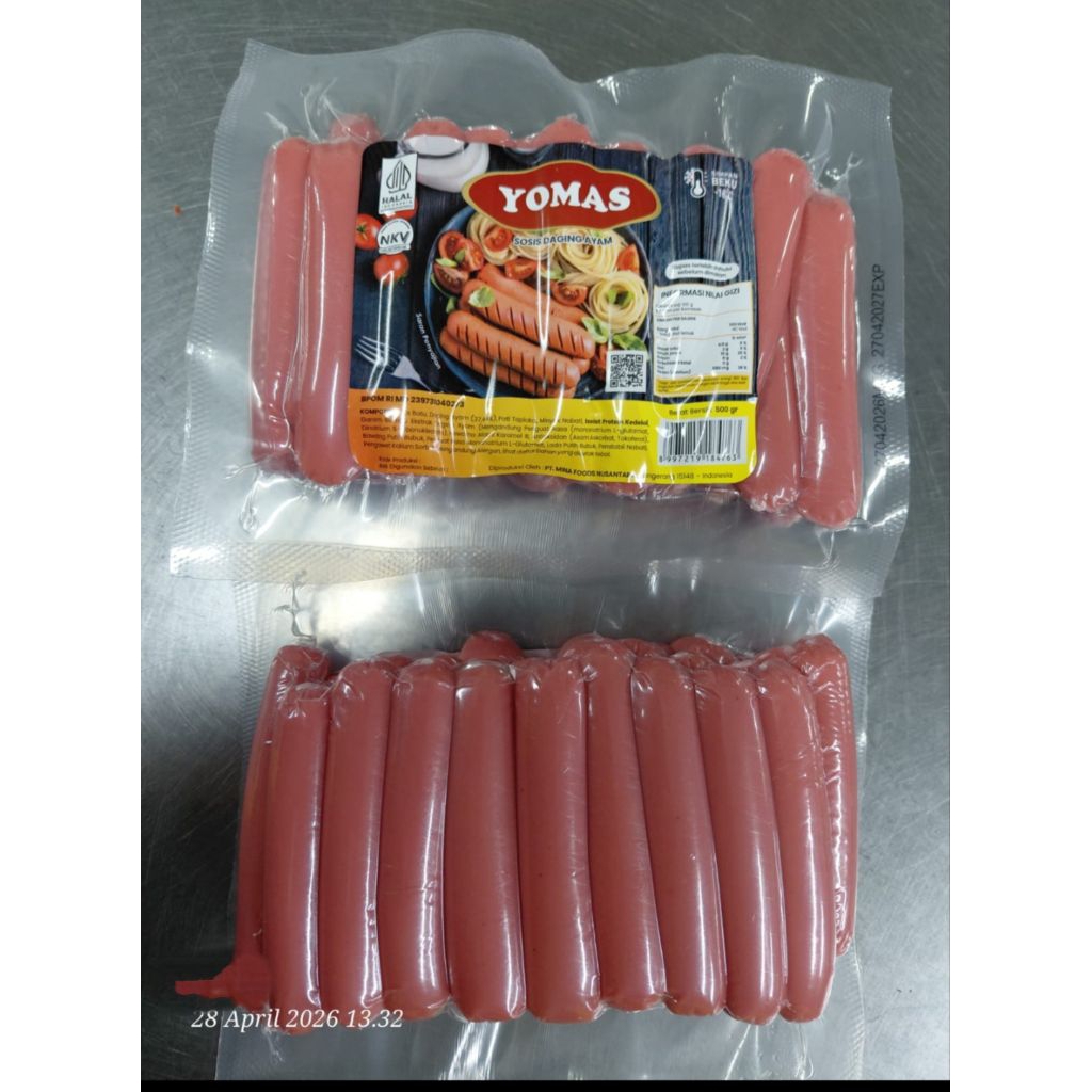 500 gr Sosis Ayam Yomas