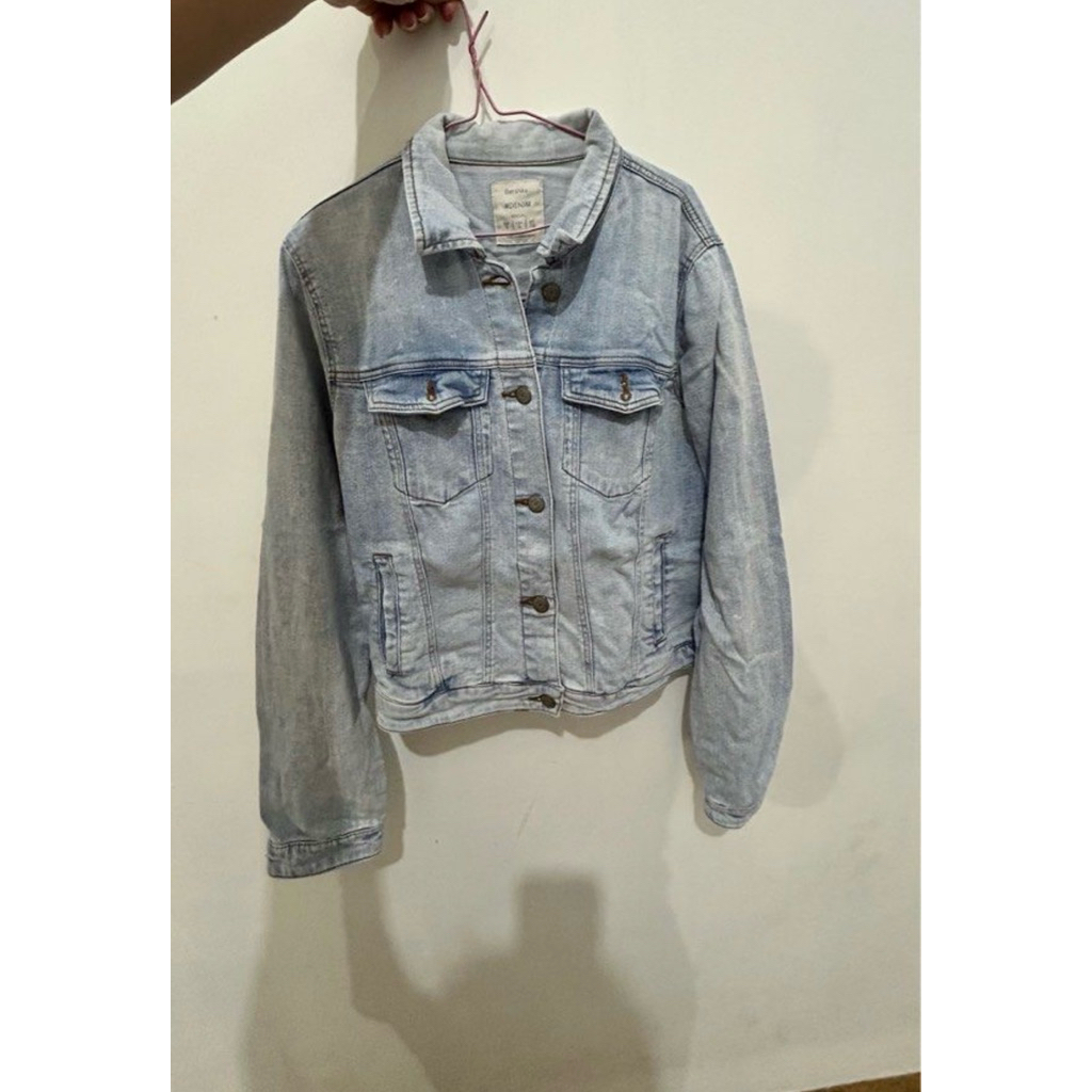 Bershka Denim Jacket Size S