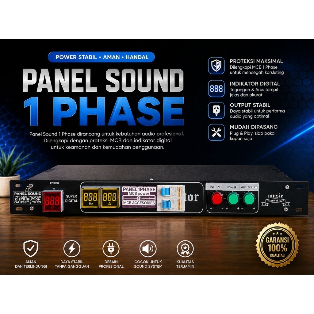 PANEL LISTRIK 1 PHASE
