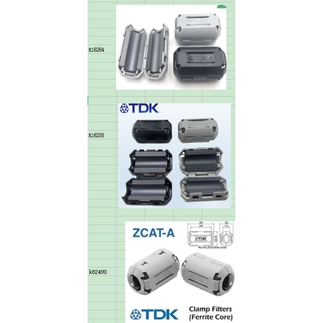TDK ZCAT 2035-0930 TDK ZCAT 1730-0730 ZCAT 2436-1330A