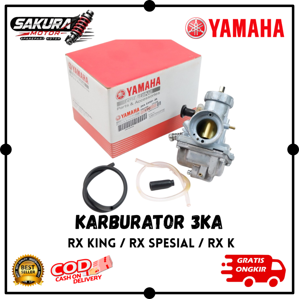 Karburator Sepeda Motor Yamaha RX King / RX Spesial / RX K Original - 3KA