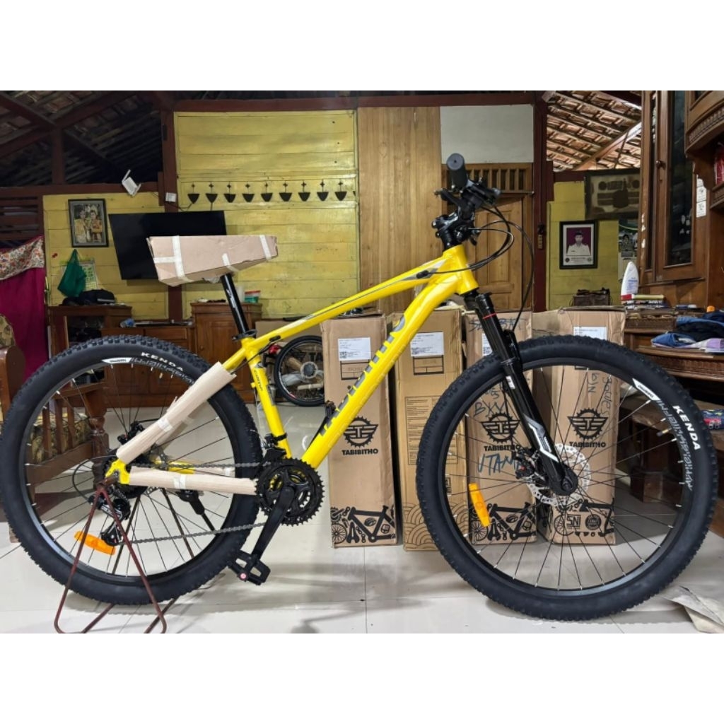 Tabibitho Mischief Comp Sepeda Gunung / MTB Ukuran 27.5 Frame Alloy Shimano
