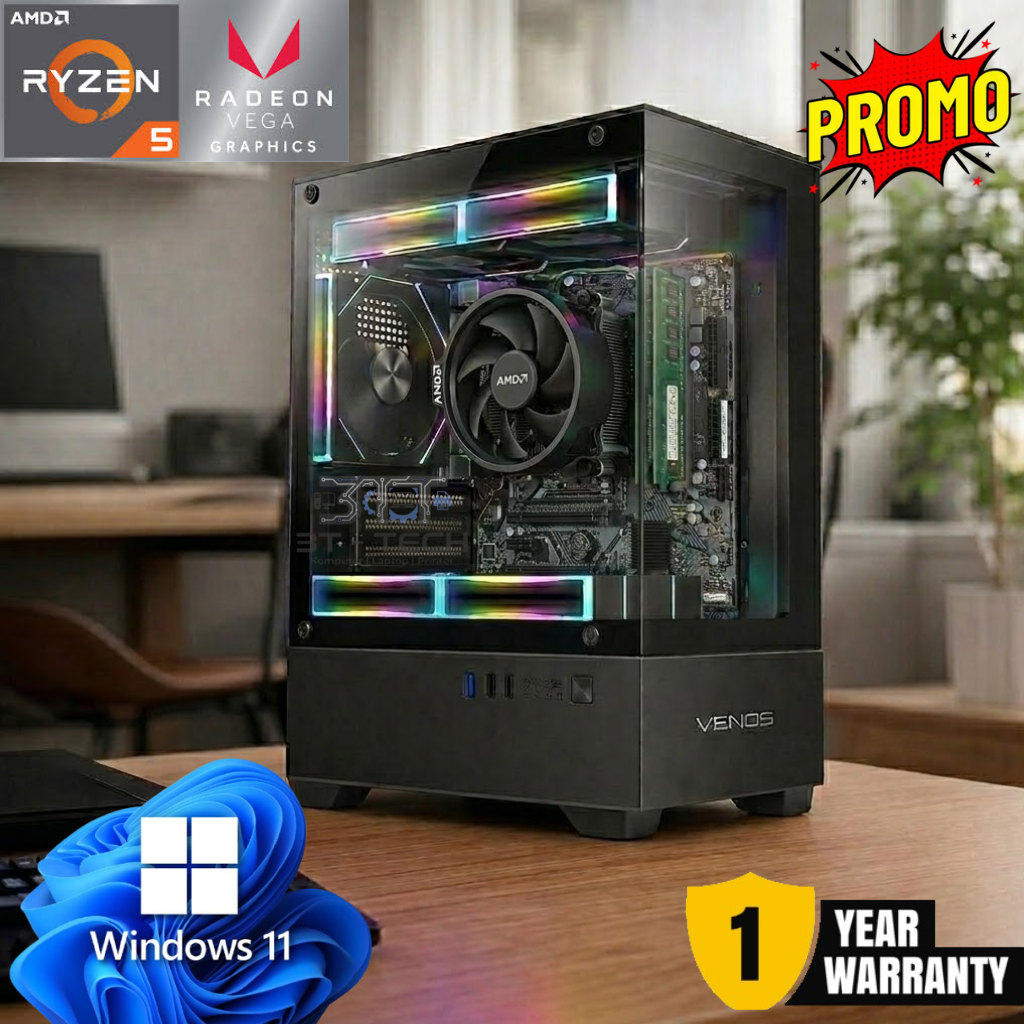 PC Ryzen 5 5600GT RAM 16GB SSD 512GB PC CPU Gaming Amd Ryzen 5 5600GT