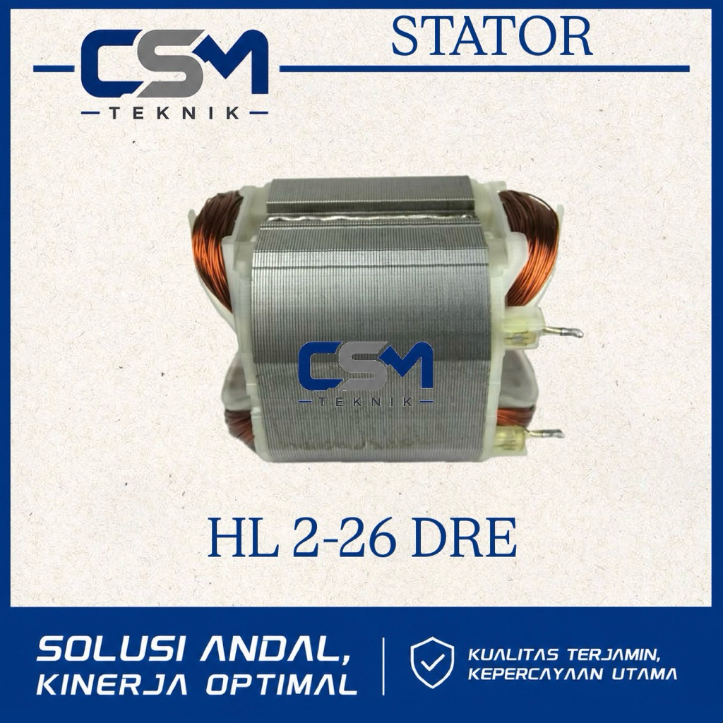 STATOR ROTARY HAMMER H&L HL 2 26 DRE RUMAH ANGKER BOR BOBOK HL 2-26 DRE