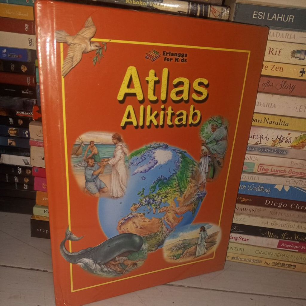 atlas alkitab.. Erlangga for kids... original.