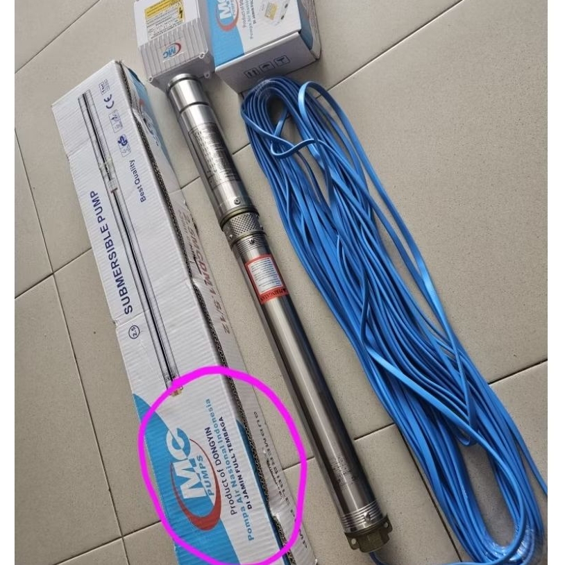 Pompa Celup Satelit 2,5inc 250watt Cap 40mtr 0,33HP Dabavon Nasional MC Dongyin