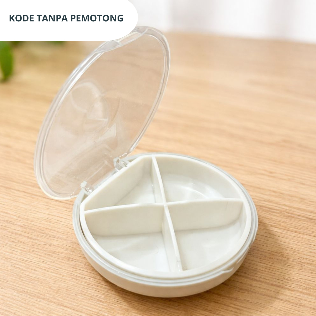 PILL CUTTER SPLITTER-TEMPAT OBAT DENGAN PEMOTONG