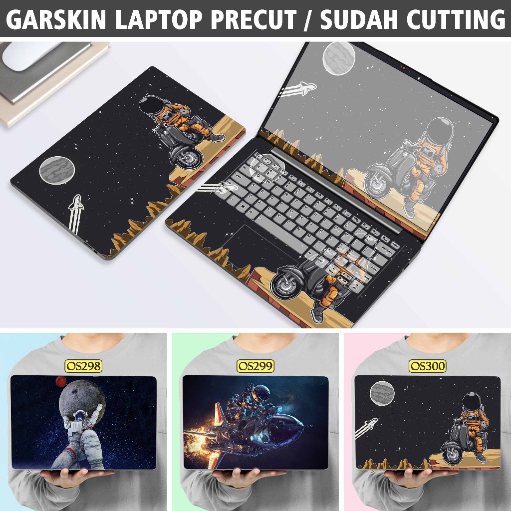 Precut Garskin Sticker Laptop Protector Kompatibel dengan HP Notebook Fullbody Bottom Bezel Palmrest